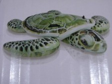 NEW Intex Realistic Sea Turtle Swimming Pool Inflatable Ride On 75 X 67 Inches