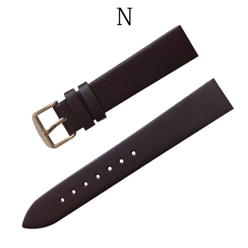 Leather Watch Band Strap 12mm/14mm/16mm/18mm/20mm/22mm Wristwatch Band Watchband - Picture 85 of 91