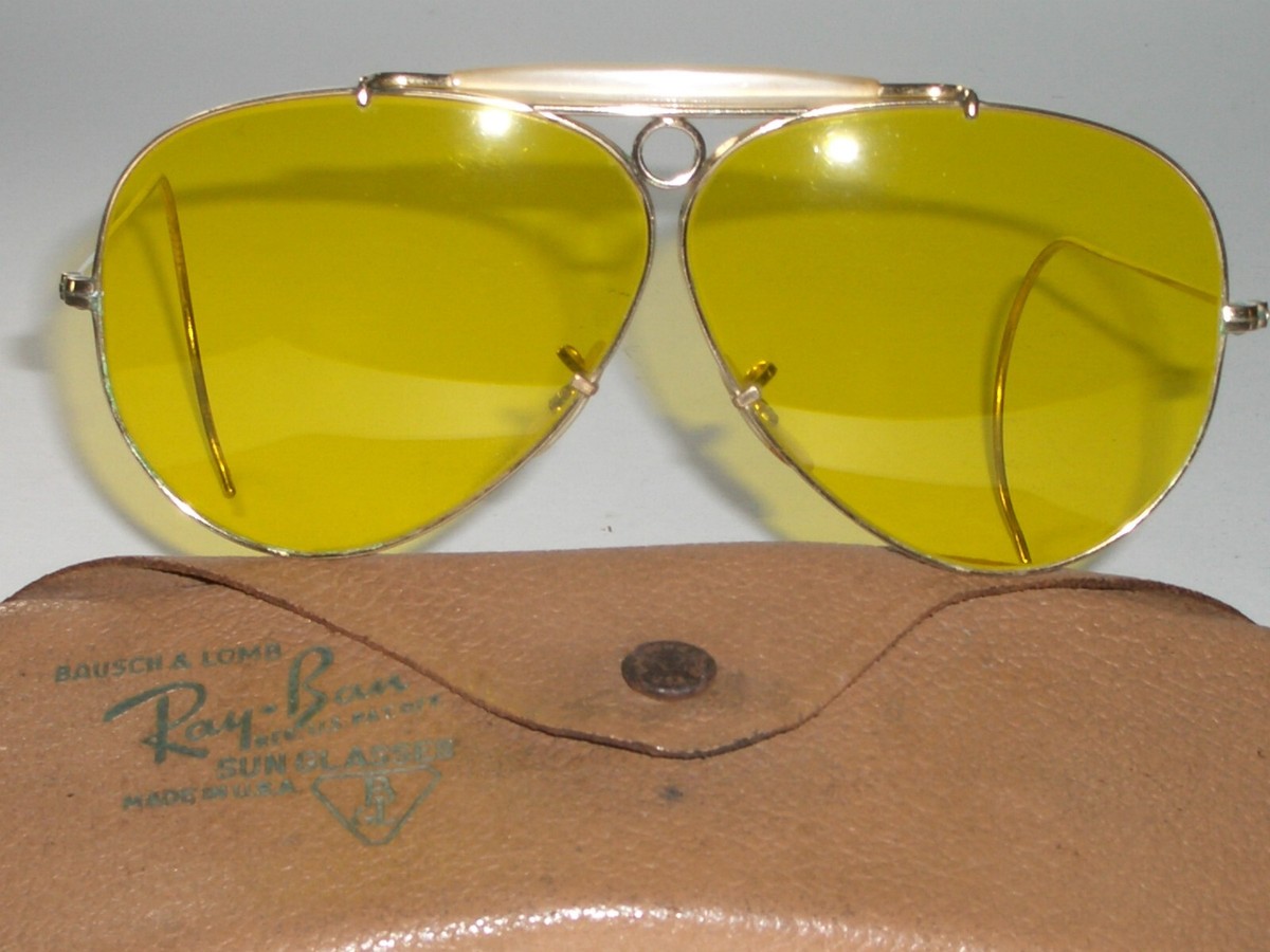 62MM 5MM VINTAGE B&L RAY-BAN 1/10 12K GF KALICHROME SHOOTING
