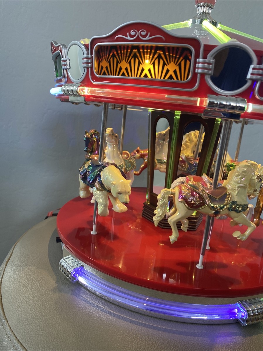 Mr. Christmas Animated Musical Carousel-1939 World's Fair