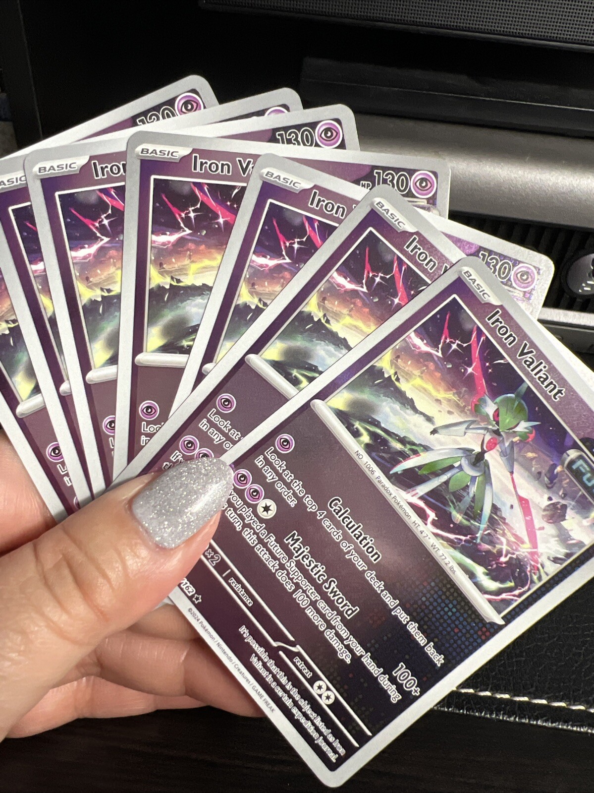 Pokemon TCG: Temporal Forces - Iron Valiant Reverse Holo Rare 80/162