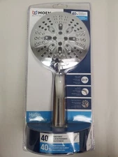 MOEN HydroEnergetix 8-Spray 4.75 in. Single Wall Mount Shower Head Chrome