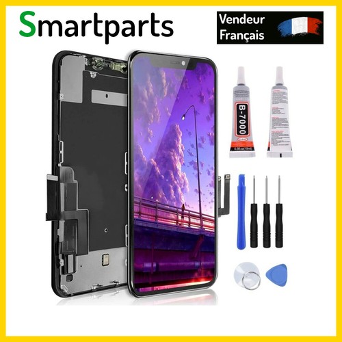 Écran LCD Complet OuiSmart Pour IPhone 11 Noir - Vitre Tactile Et Châssis Inclus + Outils - Neuf