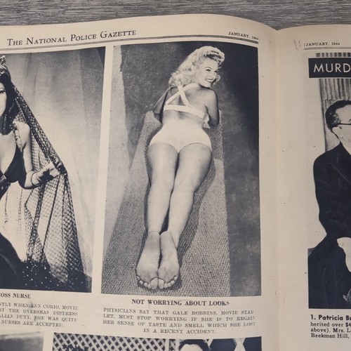 The National Police Gazette Januar 1944 Band 149 Nummer 1 New York erschienen - Bild 6 von 19