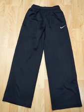 Youth Nike Therma-Fit Athletic Pants SZ L Black w/ pockets very good used cond