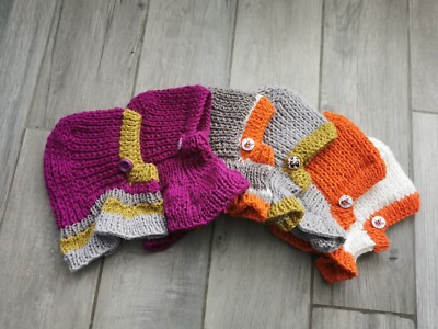 Baby Kapuzen 6 Monate handgestrickt