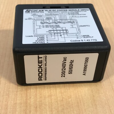 Rocket Espresso Original-Zubehör-Hersteller 230 V Leiterplatte Elektronik - Made in Italy (A199907550)