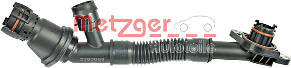 METZGER Crankcase Breather Hose For BMW X5 X6 E70 E71 E72 F01 F02 
