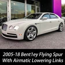 For 06-17 Bentley Flying Spur Adjustable Lowering Links Air Ride Suspension Kit