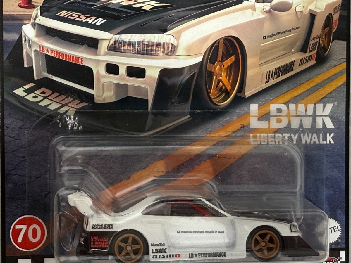 2021 Hot Wheels Premium Boulevard # 70 LB-ER34 Super Silhouette