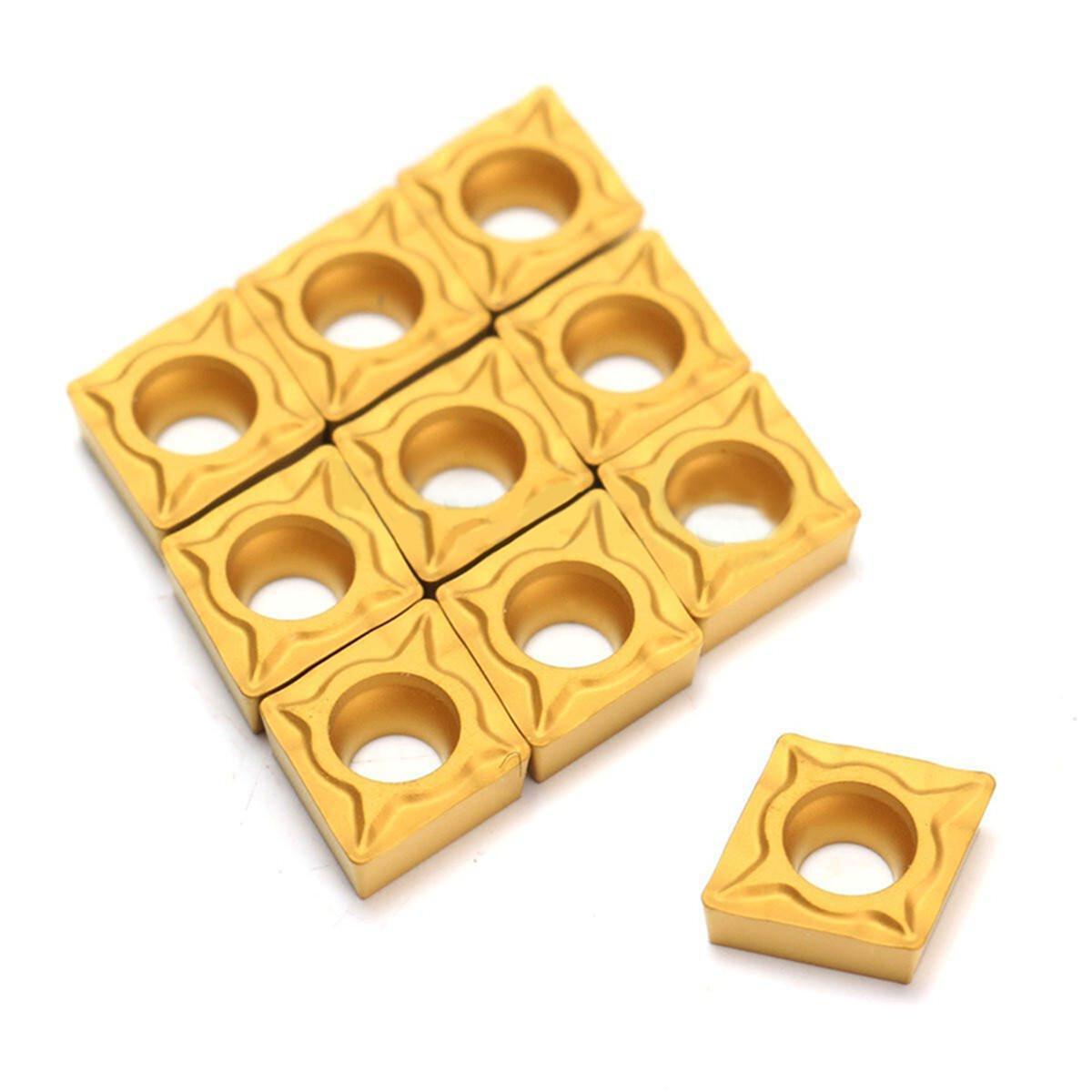 Tornio SCLCR1212H06 Con 10 Inserti In Metallo Duro CCMT060204 VP15TF - Nuovo