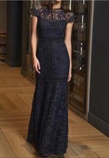 Women's 2024 new lace Party  grace temperament Slim fit banquet long dress sz