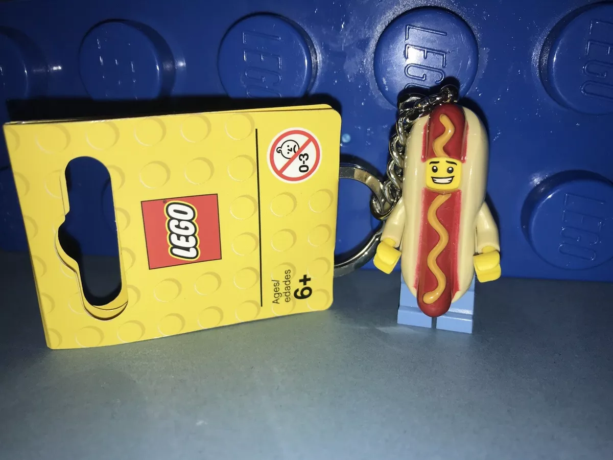 LEGO® Hot Dog Guy Key Chain 853571, Other