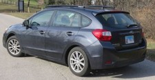 Fits 2012-2016 Subaru Impreza 5 Drside Roof Railsrackblack Powder Coated Ssd