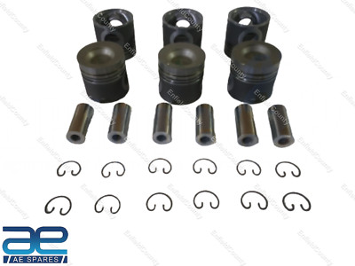 Piston Set STD Part No. 252503990161 Compatible With Tata 613 Models @US
