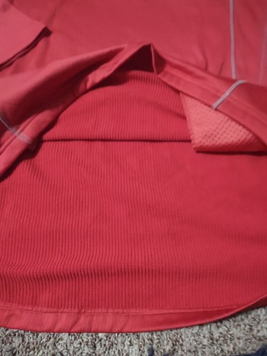 Los Angeles Angels Heavy Warm Up Sweater Red 3X MLB Majestic Long Sleeve - Picture 8 of 19