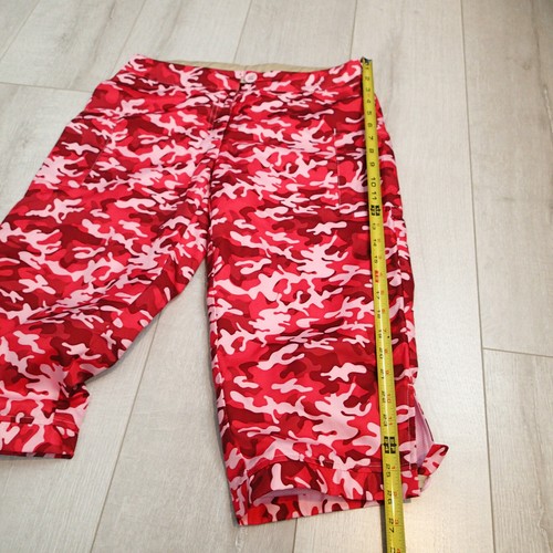 Nike Dry Fit girls sz. xl /16 pink camo design classic crop sport pants - Picture 11 of 12