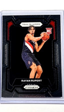 2023 2023-24 Panini Prizm 140 Rayan Rupert RC Rookie Card Portland Trail Blazers