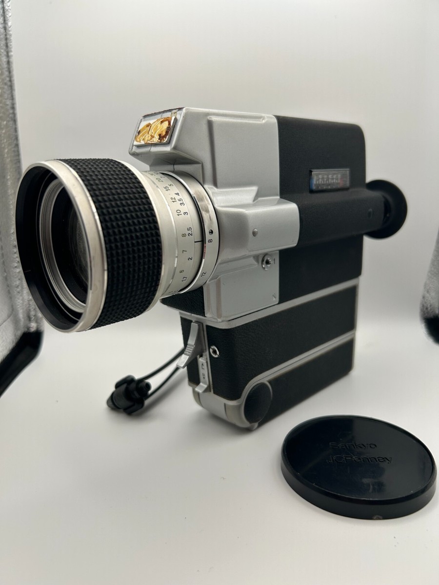 Vintage Sankyo Super 8 Movie Camera 6 to 1 Zoom - Untested | eBay