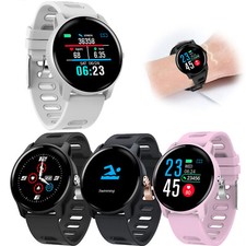 Fitness Tracker Bluetooth Smartwatch Telefono Mate Braccialetto per Donna Uomo Regalo