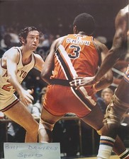 BILL BRADLEY NEW YORK KNICKS BUFFALO BRAVES Elmore Smith 1973 8 X 10 PHOTO 2