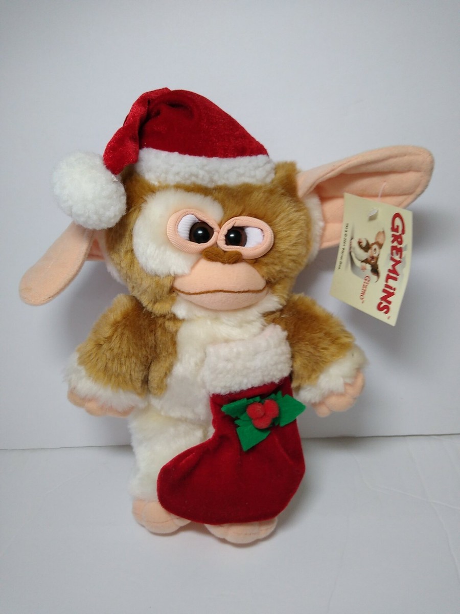 Vintage Gremlins Gizmo Santa Plush 12 Vintage Gremlins Gizmo Santa Plush 12