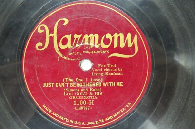 Golden Gate Orch. - HARMONY 1100-H - Oh How I Adore You & Just Can't Be Bothered