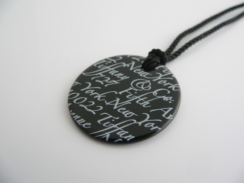 Round Circle Necklace Pendant Gift 