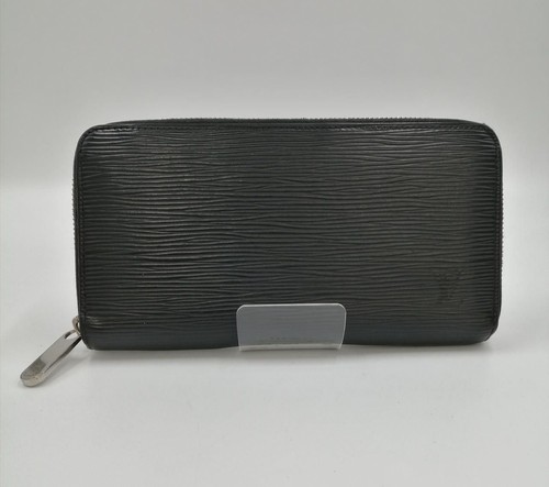 LOUIS VUITTON Shrimp Noir Zippy Wallet M61857 Used