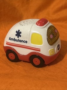 VTech Go Go Ambulance Lights Sounds Smart Wheels Vehicles Working