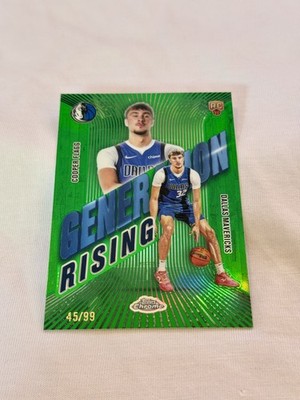 2025-26 Topps Chrome Cooper Flagg #GR-1 Rookie RC Green Generation Rising /99