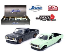 Jada 1:24 JDM Tuners 1972 Datsun 620 Pickup Light Green/Black 34333 Display New