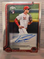 2025 Topps Chrome Update Series Autographs Tyler Callihan #AC-TC Rookie Card RC
