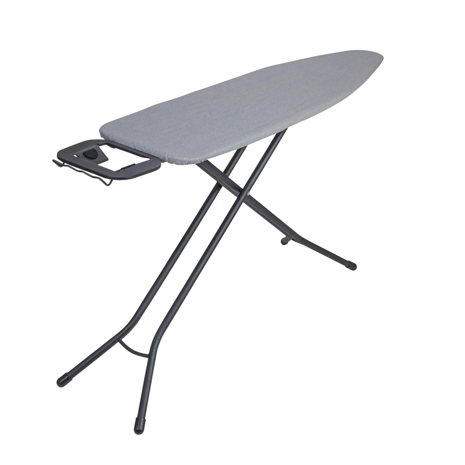 Ing Board, 4-leg, With Steel Top And Iron Rest, Cotton Cover