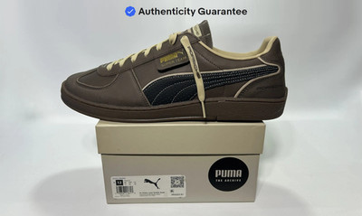 [IMPORT-FREE] PUMA x Porsche Super Team Collab Sz 12 Brown Leather 396223 01