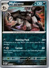 Mightyena 114/167 Uncommon Twilight Masquerade Pokemon Reverse Holo Near Mint