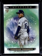 2024 Topps Inception Yoshinobu Yamamoto RC Rookie #44 Dodgers