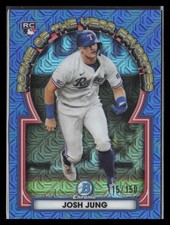 2023 Bowman Rookie of the Year Favorites Mojo Blue /150 #ROYF-9 Josh Jung