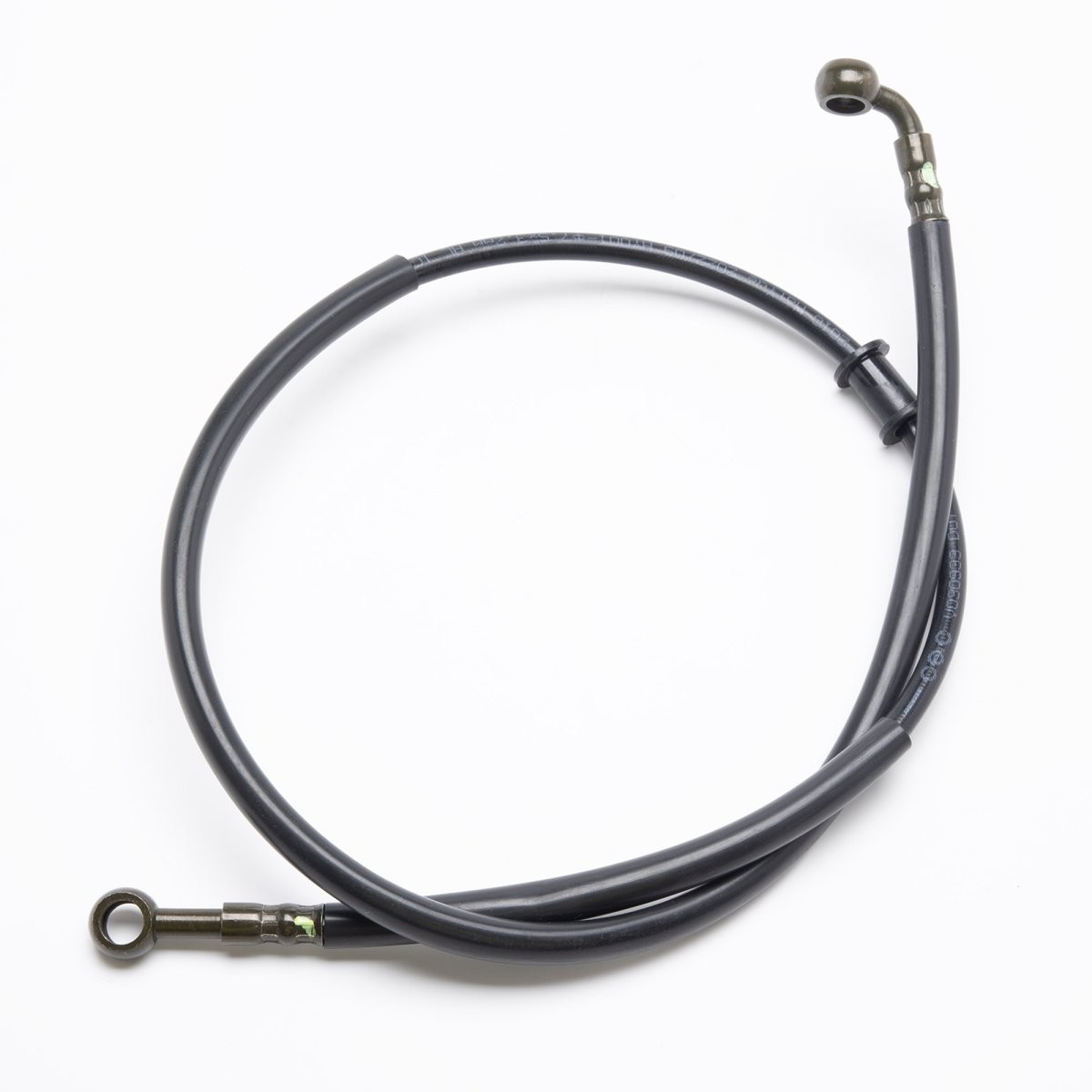 Brake Hose (Front to Rear) for ZN125T-8F-E5 Flexible Brake Line Rubber Black