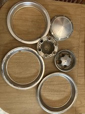 15 Trim Rings Caps Lot Sold As Is