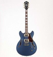 used 2024 Ibanez AS73G-PBM Artcore Blue Guitar No Lithium Battery from japan