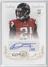 2013 Panini National Treasures Century Gold 18/49 Desmond Trufant #272 Auto 2d9