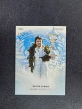 2025 Topps Eccellenza F1 Mario Andretti SUPREMO Blue 34/99 WTS