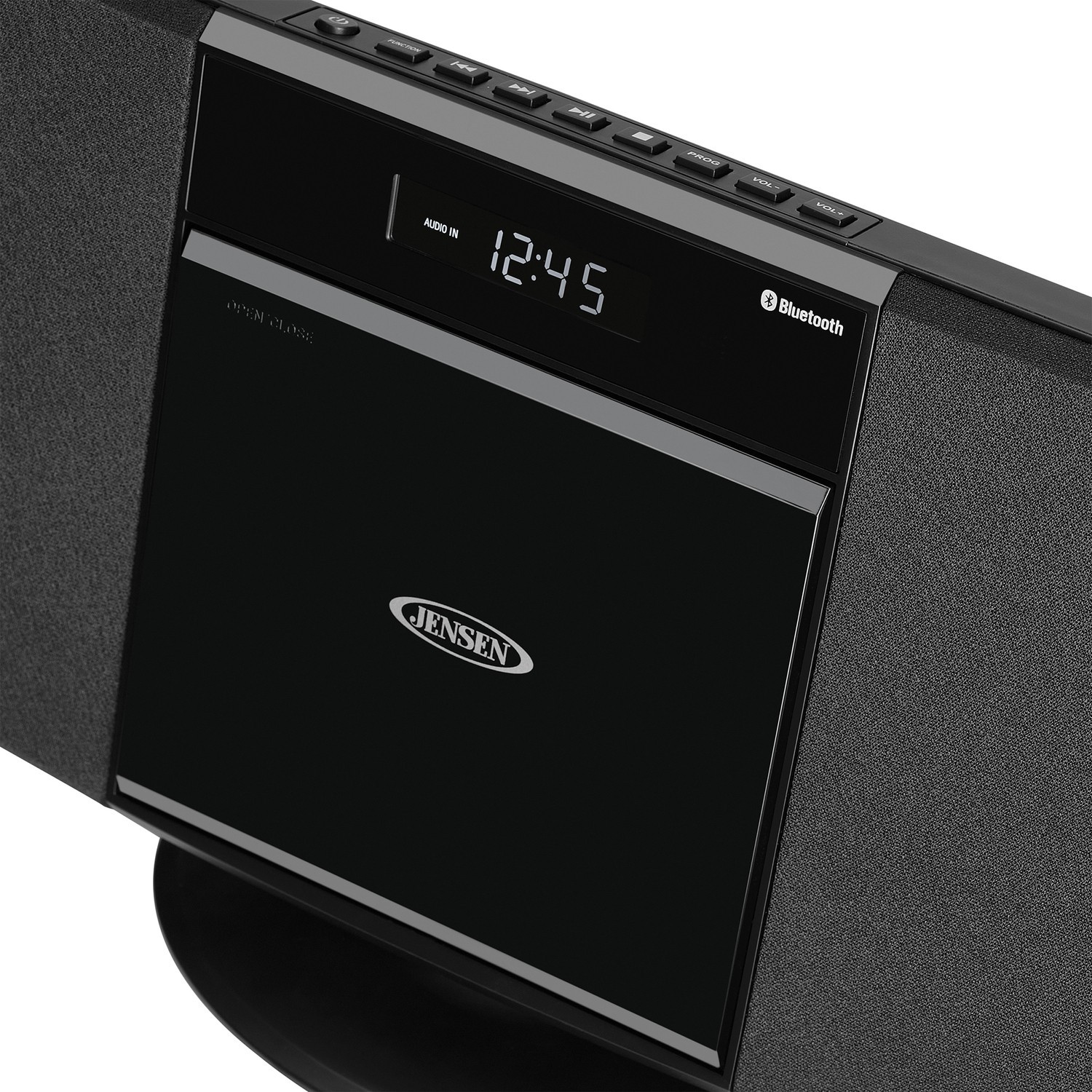JENSEN&reg; Bluetooth&reg; Wall-Mountable Music System with CD Player and AM/FM Radio, J