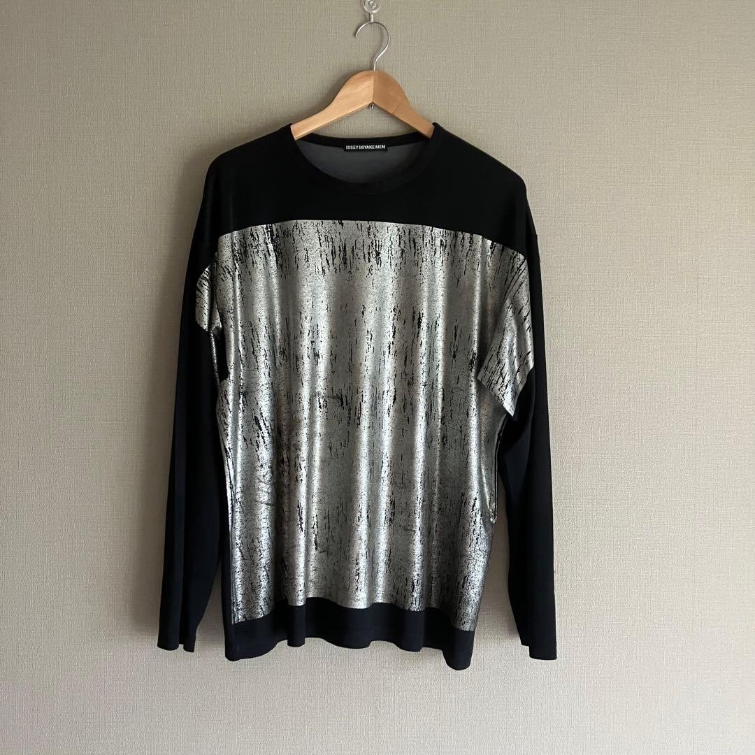 USED AW2013 ISSEY MIYAKE MEN SILVER TOP GOOD | eBay