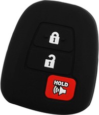 KeyGuardz Keyless Remote Car Key Fob Outer Shell Cover Soft Rubber Case for...