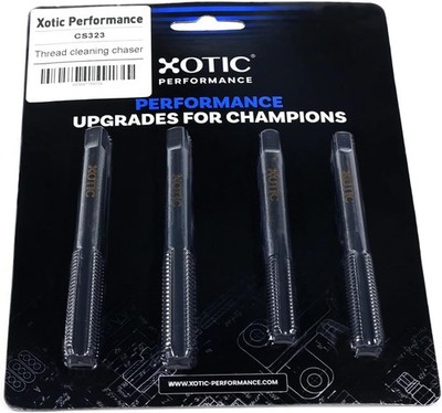Combo Thread Chaser Tool M10 x 1.50, M11 x 1.50, M12 x 1.50, M12 x 1.75 Set of 4