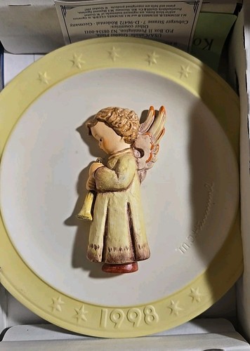 1998 M.J. Hummel Annual Christmas Plate Collectors #1192