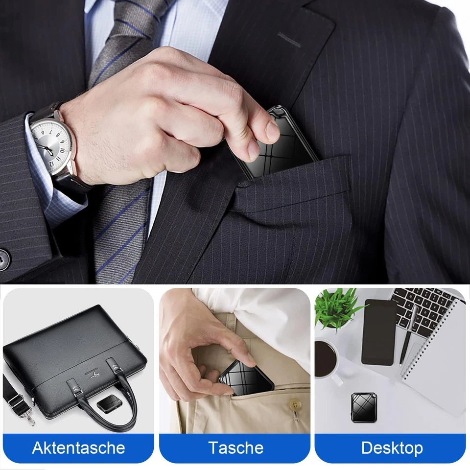 Spion Abhörgerät 16GB Wanze Voice Recorder Diktiergerät Spy Getarnt Mini Auto - Bild 3 von 4