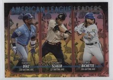 2024 Series 1 League Leaders Rabbits Bo Bichette Yandy Diaz Corey Seager 17dr